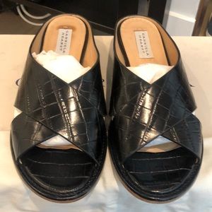 Gabriela Hearst Crisscross Slide Sandals